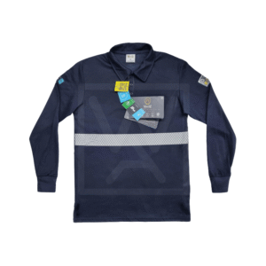 Polera Ignífuga con Huincha Reflectante Línea AA+